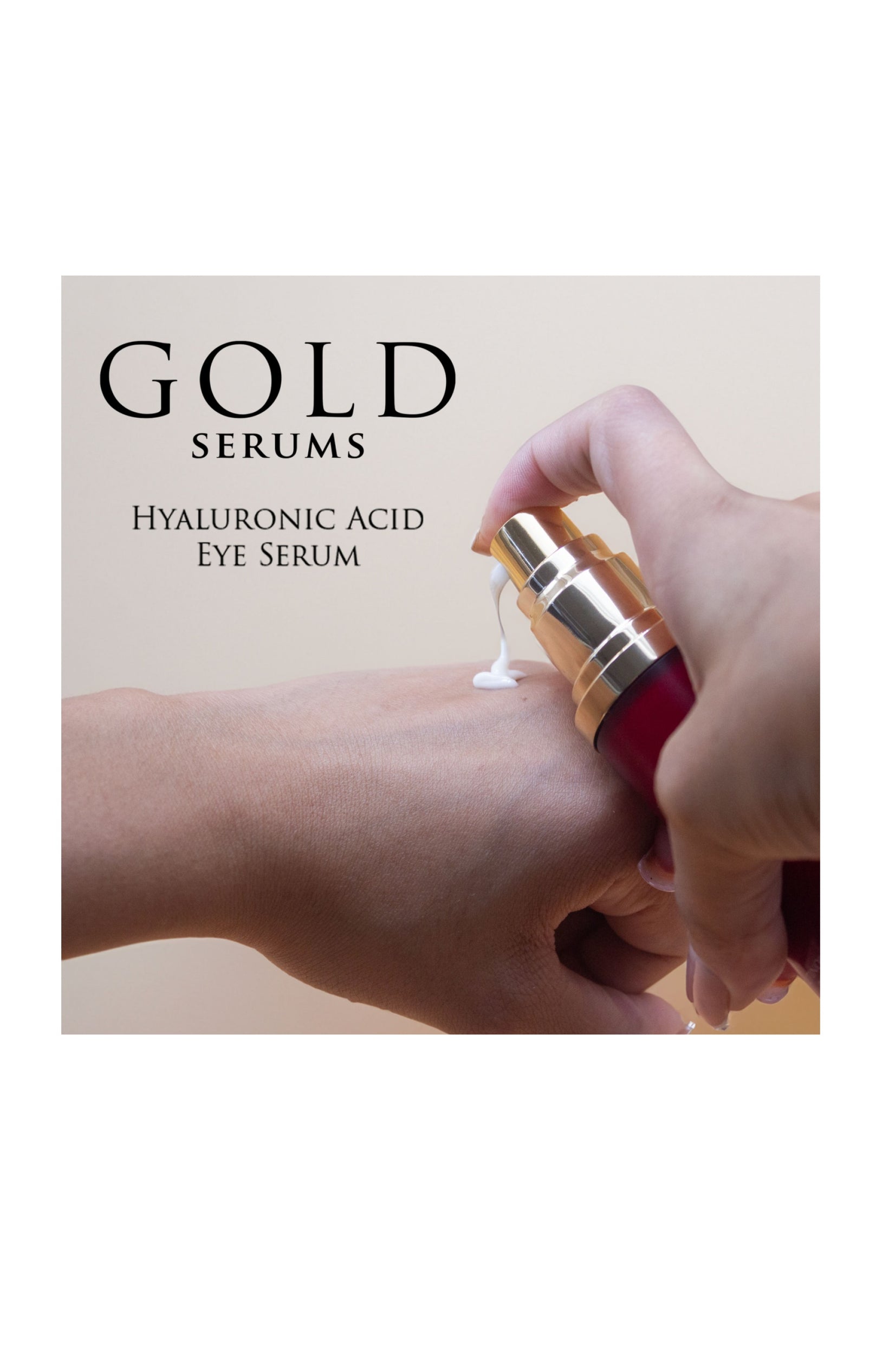 Sérum yeux - Acide Hyaluronique - 15 ml
