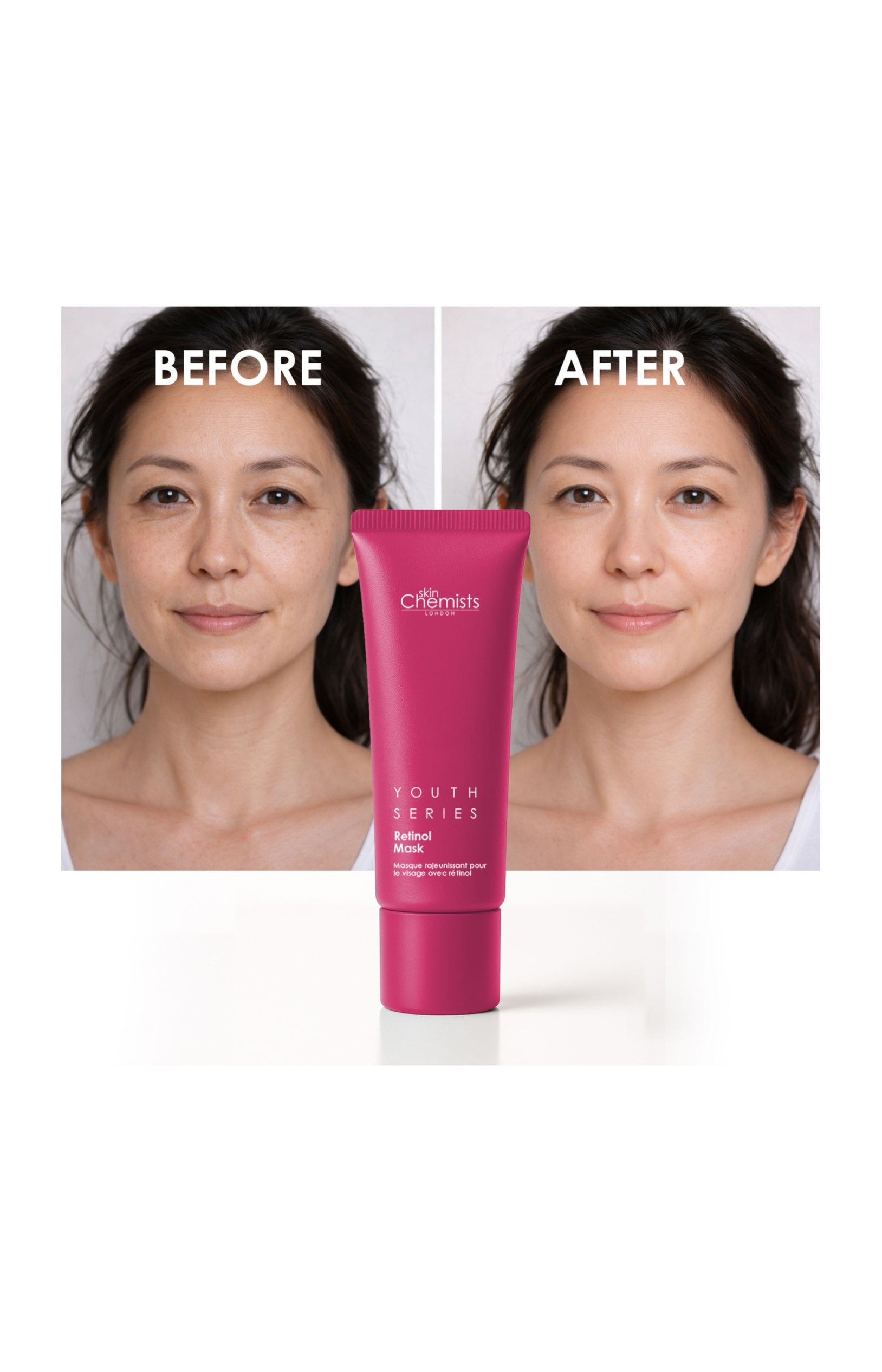 Masque rajeunissant - Rétinol - Visage - 50 ml