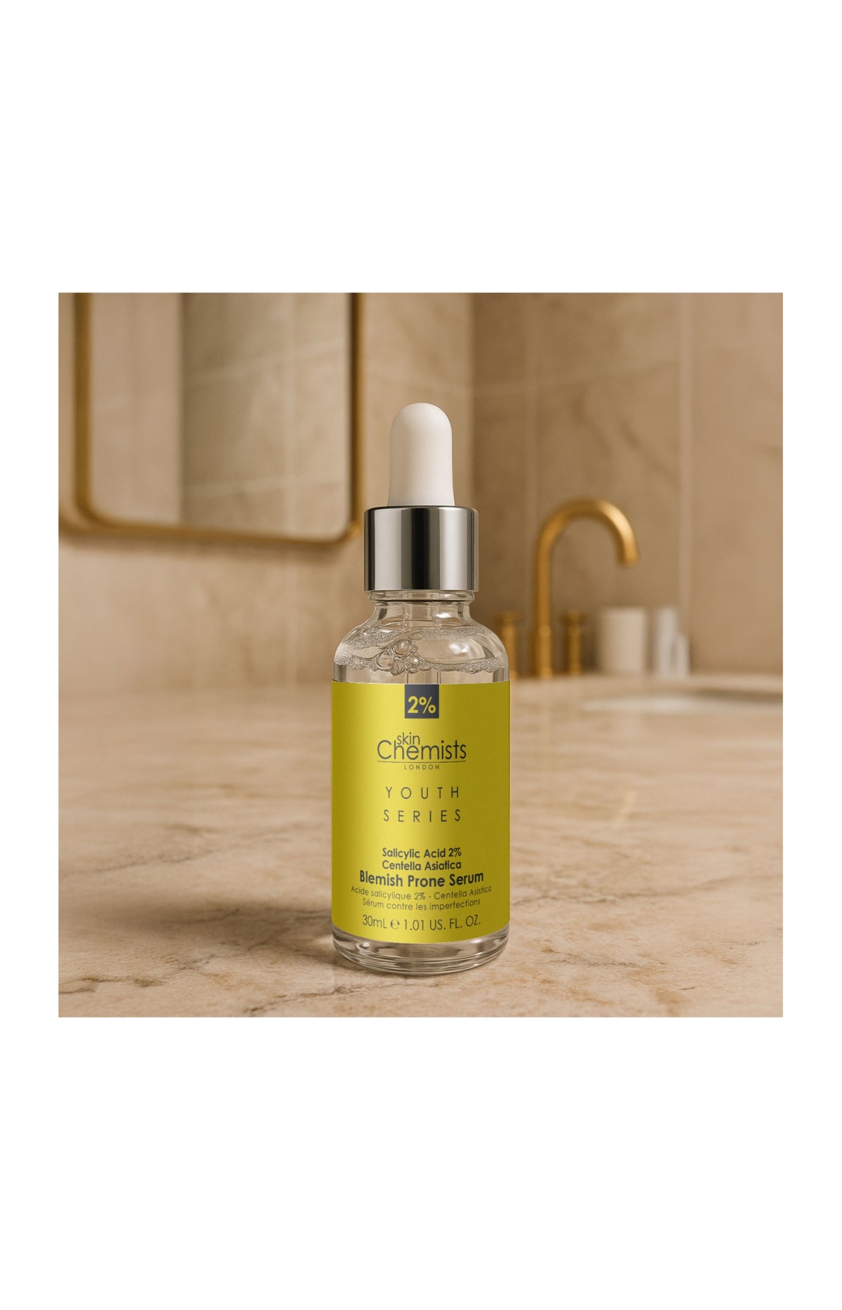 Sérum anti-acné - Acide salicylique & centella asiatica - Visage
