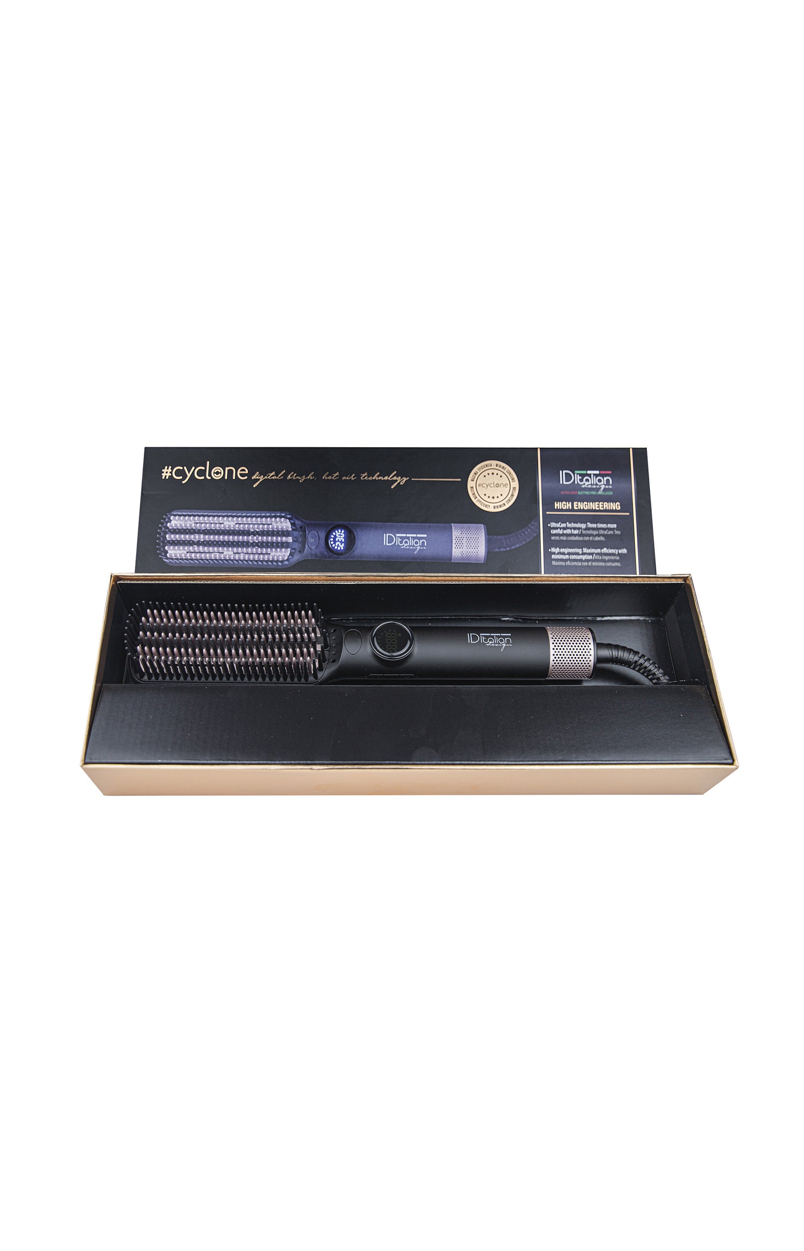 Brosse lissante - Cyclone Digital - 230°C