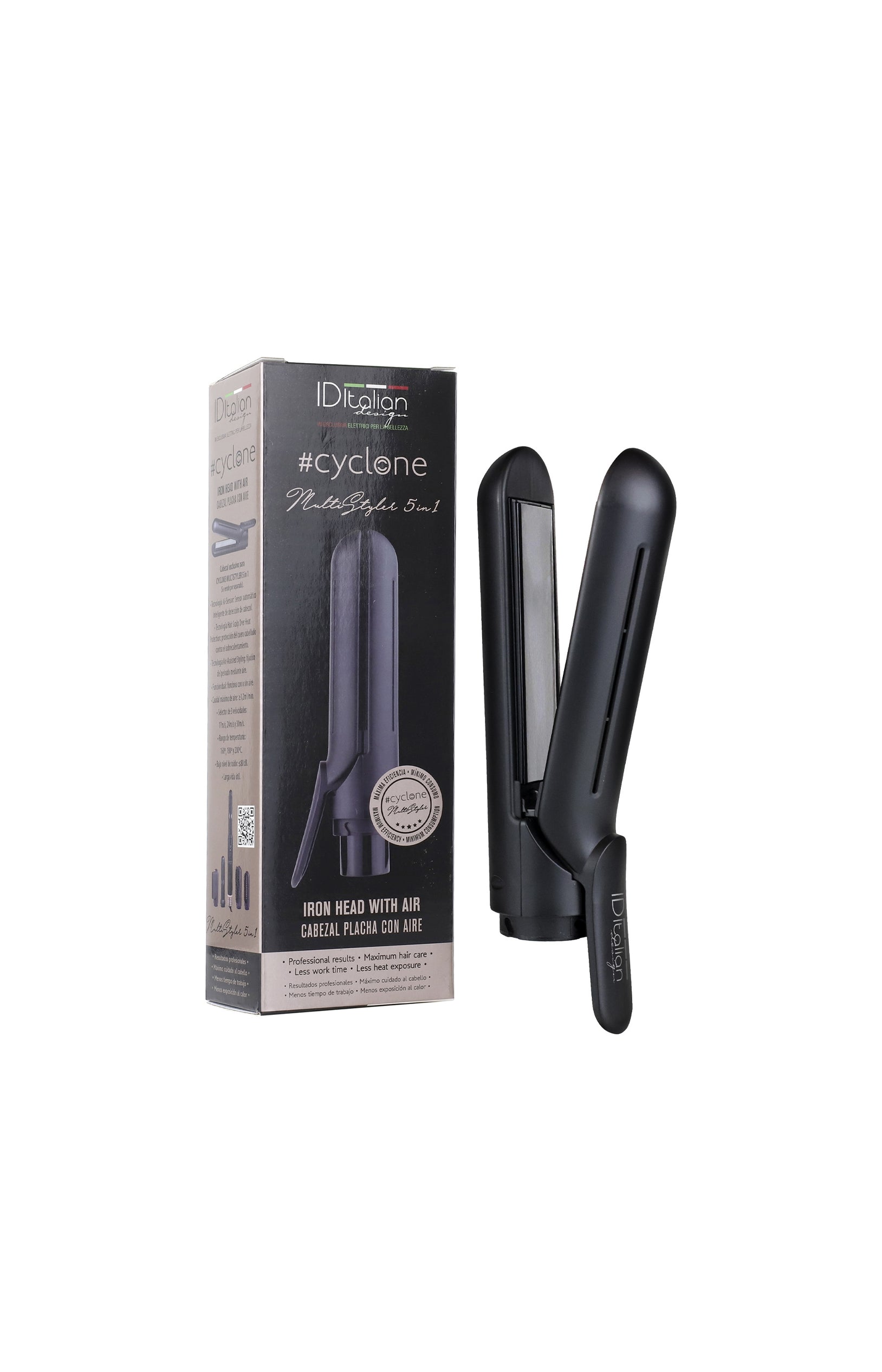 Tête lissante - Multistyler Cyclone - Noir