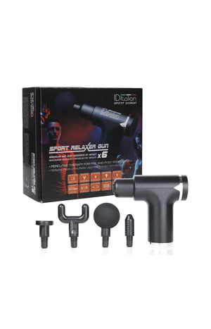 Pistolet de massage - 4 têtes