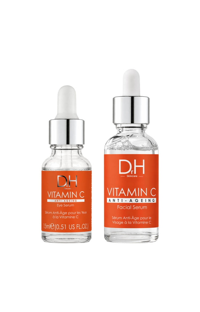 Sérum contour des yeux & huile anti-âge - Vitamine C