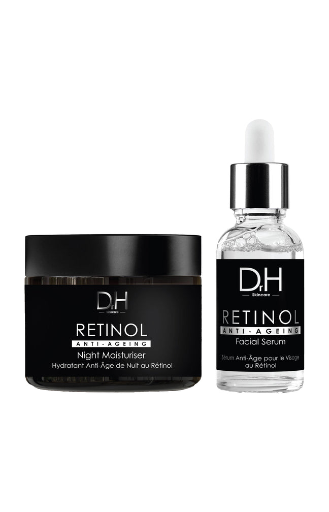 Crème de nuit & sérum anti-âge - Rétinol