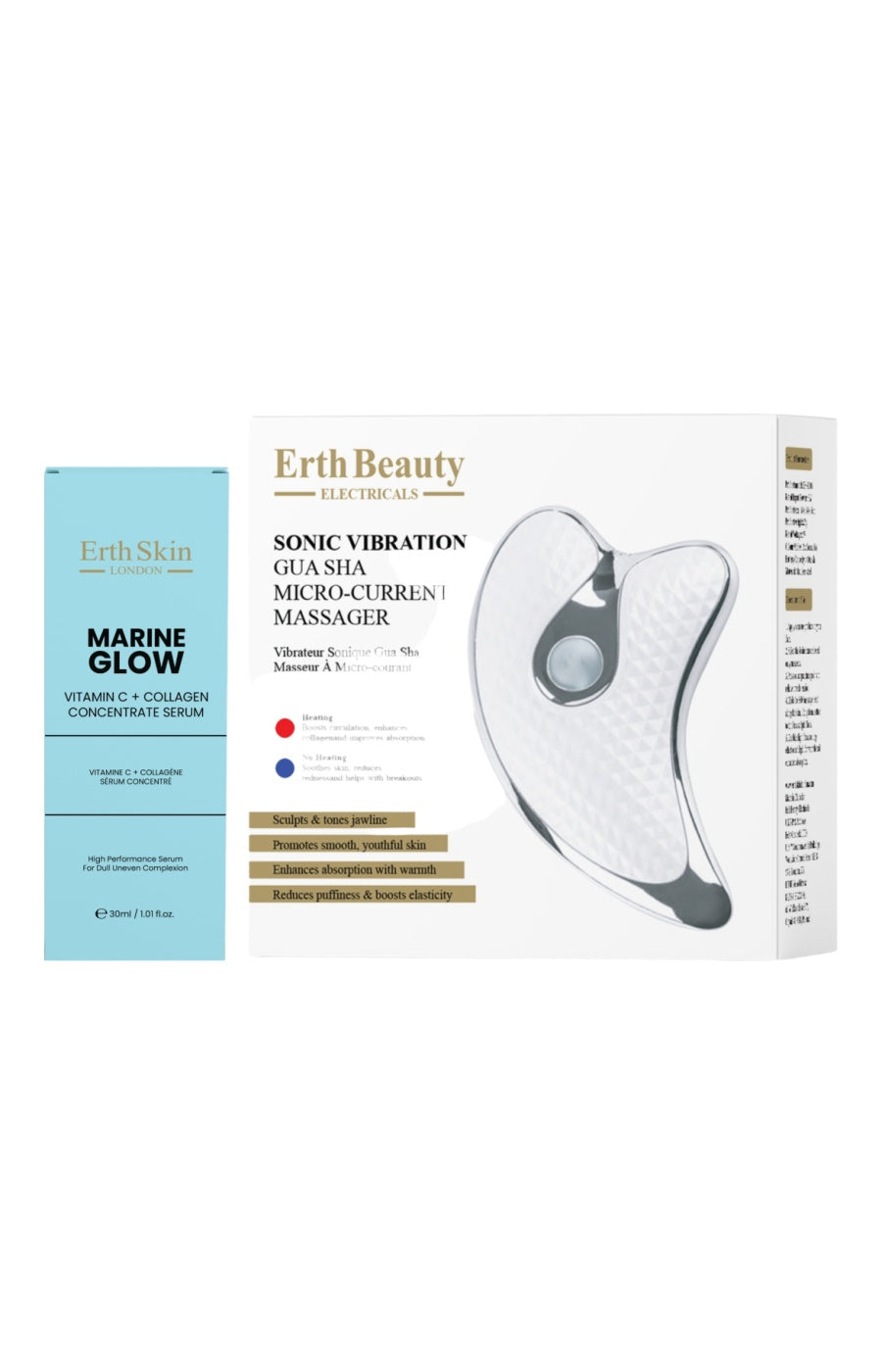 Gua sha & sérum vitamine C