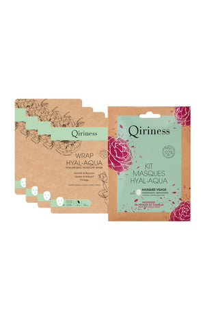 Coffret masques repulpants - Acide hyaluronique - 4 unités