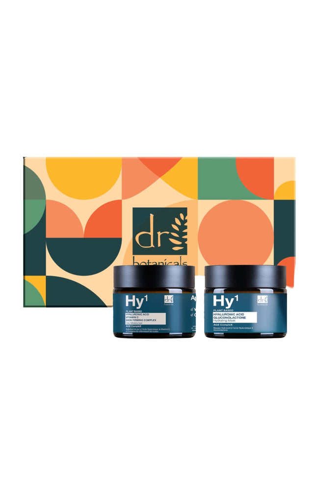 Crème de jour & masque anti-âge - Acide hyaluronique - 2 x 60 ml