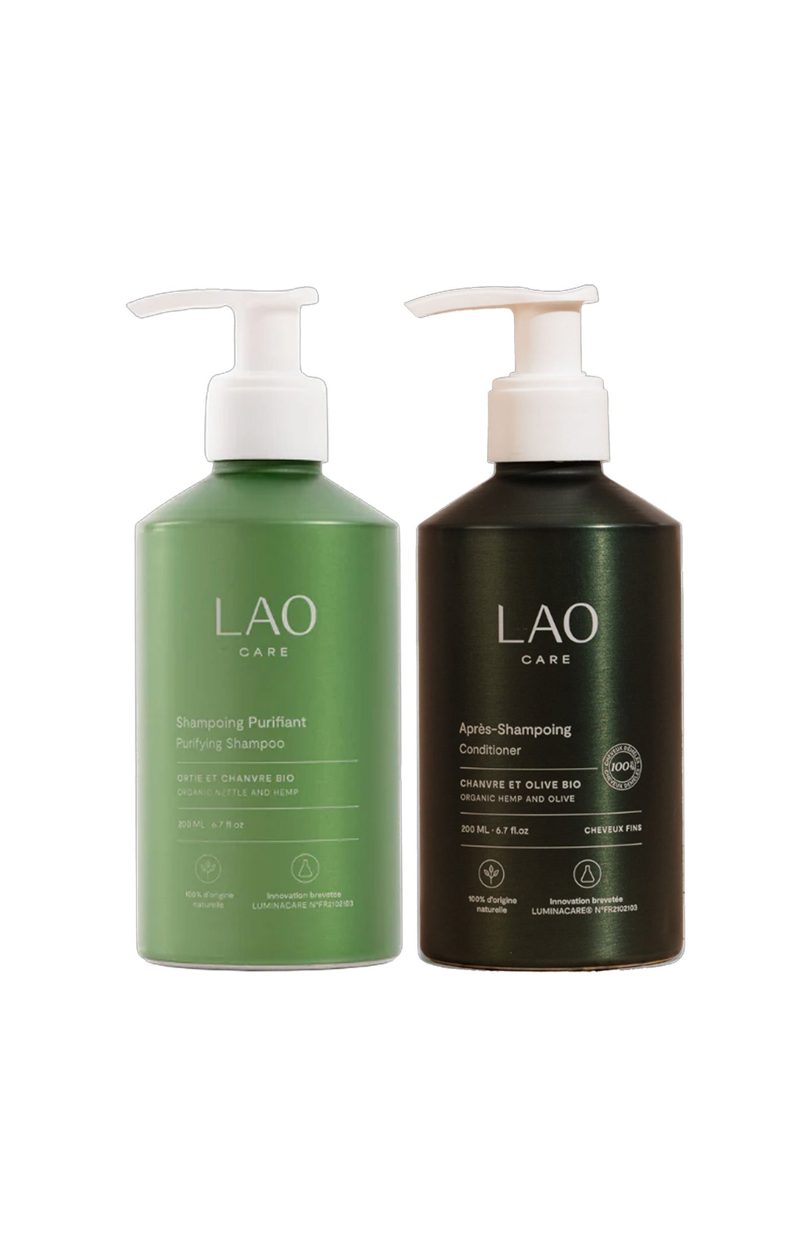 Routine légèreté - 2 x 200 ml - 2 produits