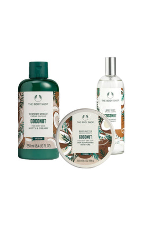 Routine bain - Noix de coco - Corps - 3 produits