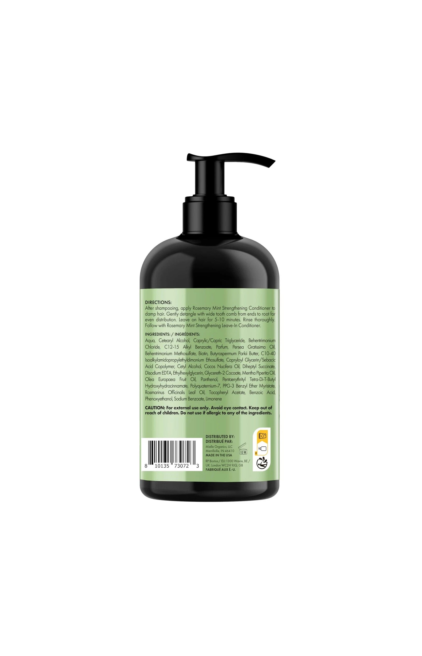 Après-shampoing revitalisant fortifiant - Menthe & Romarin