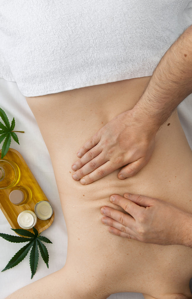 Massage aux huiles chaudes
