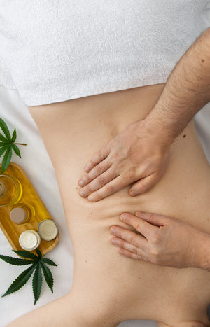 Massage aux huiles chaudes
