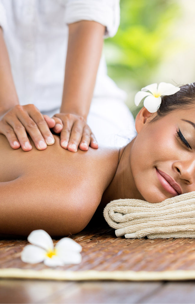 Massage sur futon