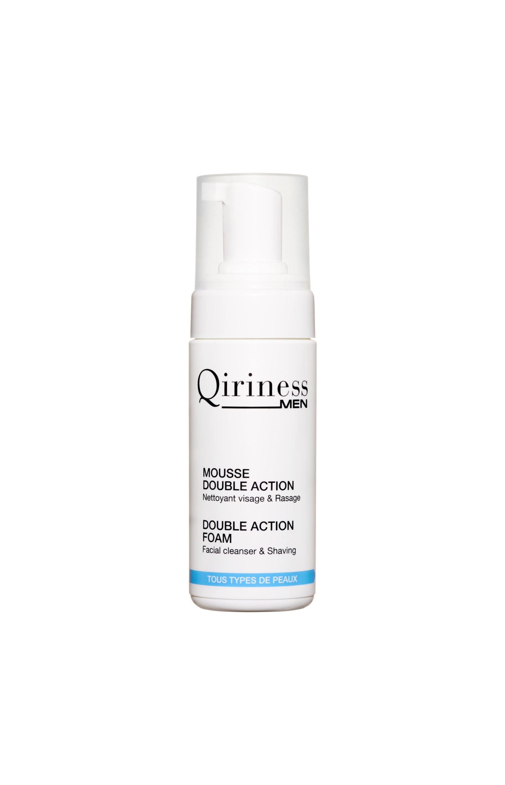 Mousse nettoyante & rasage - Aloe vera - Homme - 125 ml