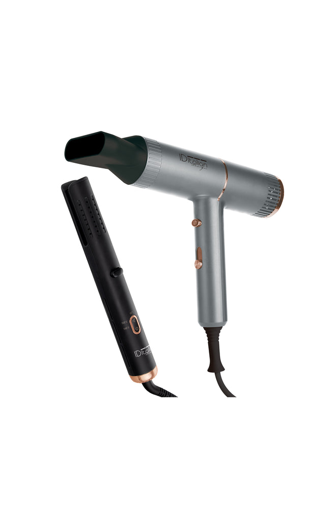 Lisseur - Cyclone Saphir & Sèche-cheveux - Air Bross - 1600W