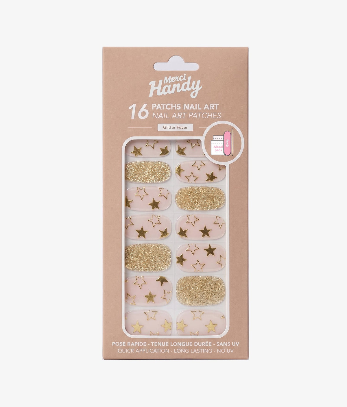Patchs Nail Art Glitter Fever