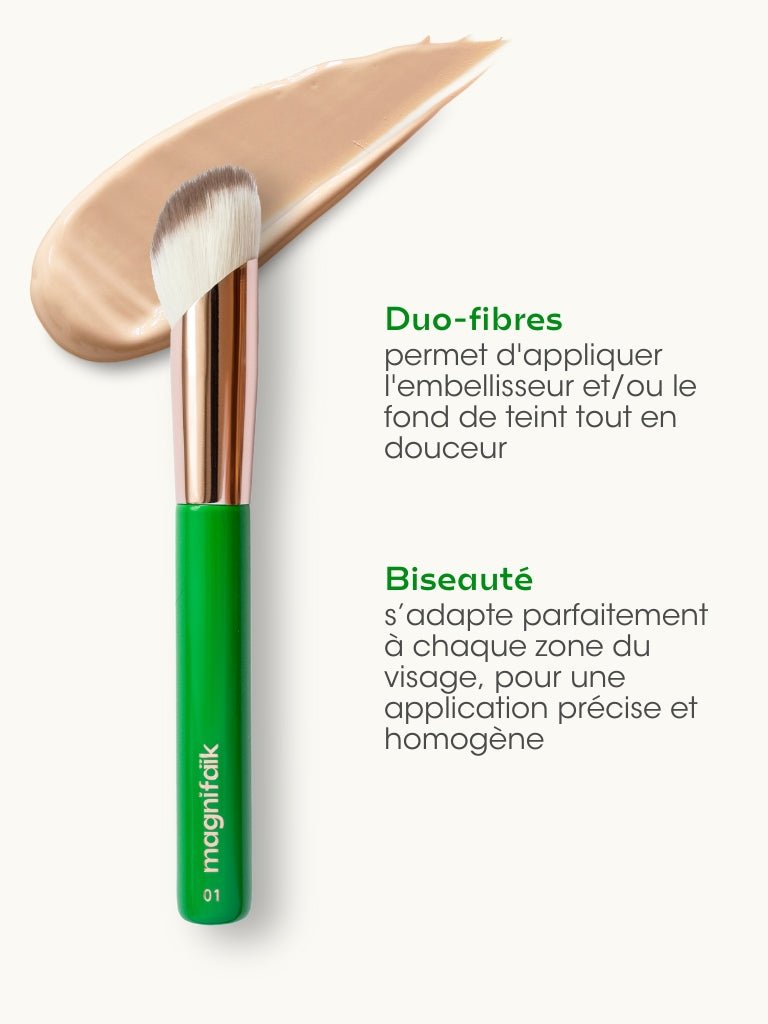 Pinceau Embellisseur & Fond de Teint