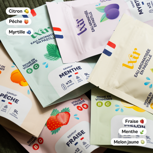 Coffret - Citron Pêche Menthe Myrtille