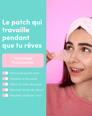 3 x 4 Patchs Nez Hydrocolloïdes