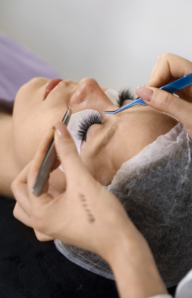 Pose d'extensions de cils au choix