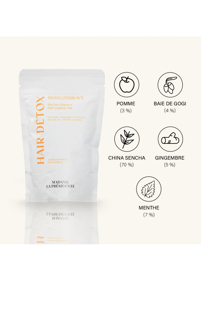 Thé détox bio - Résolution n°2 - Cheveux - 100 g