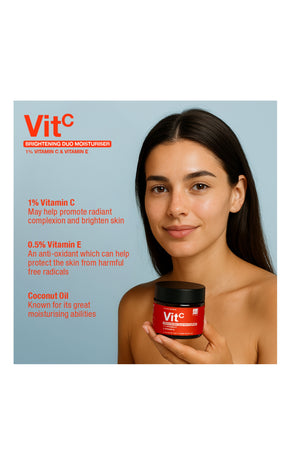 Crème éclaircissante - Vitamine C & E - 60 ml