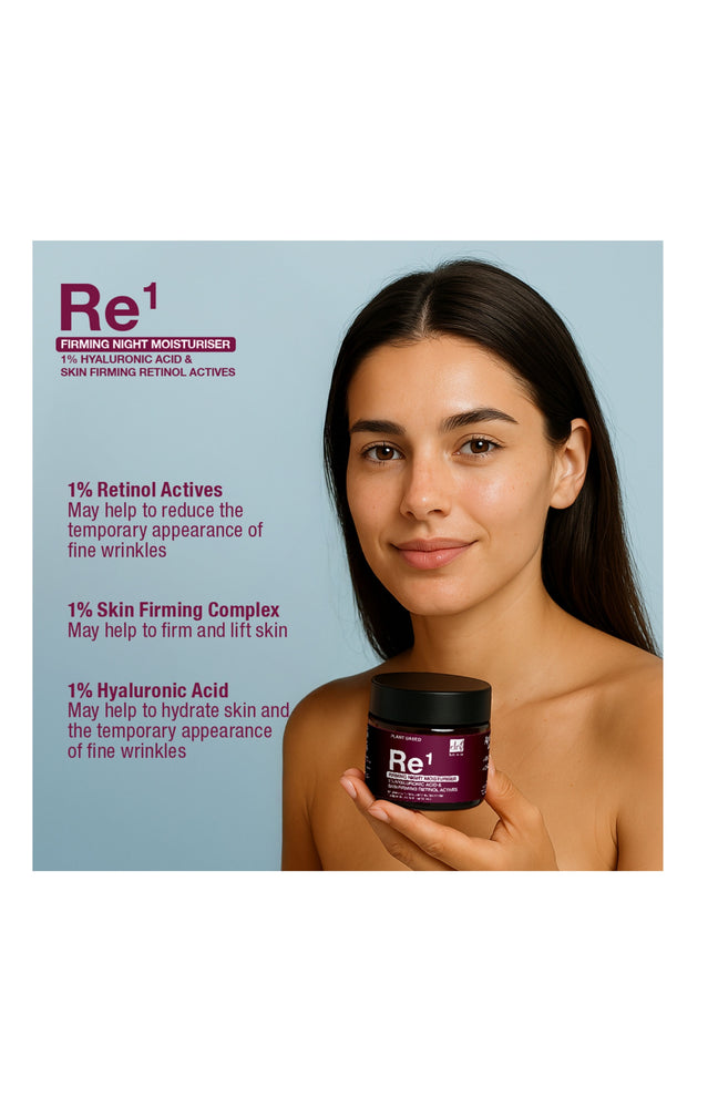 Crème de nuit raffermissante - Acide hyaluronique & rétinol - 60 ml