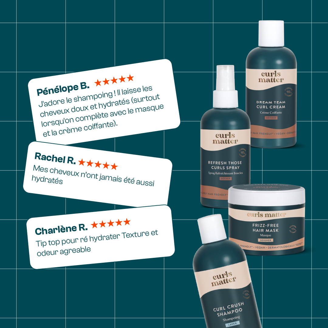 Routine Cheveux Bouclés - Curls Matter