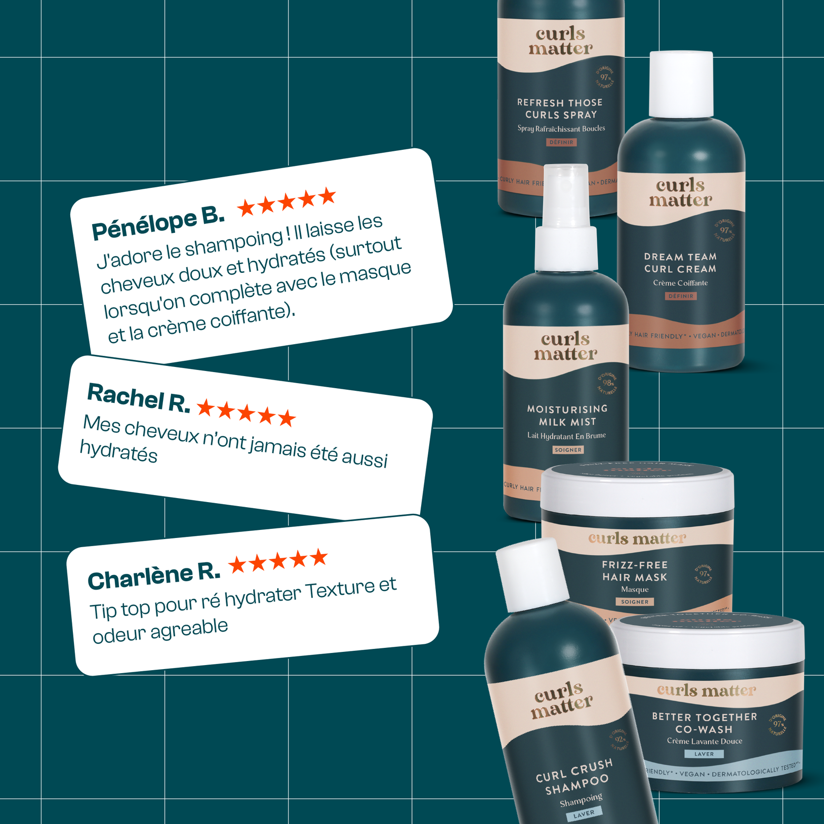 Routine Complète - Curls Matter