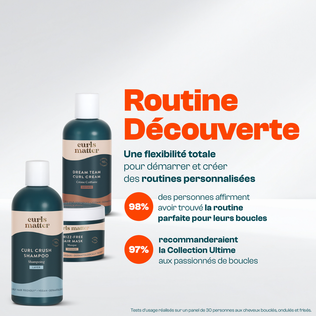 Routine découverte - Curls Matter