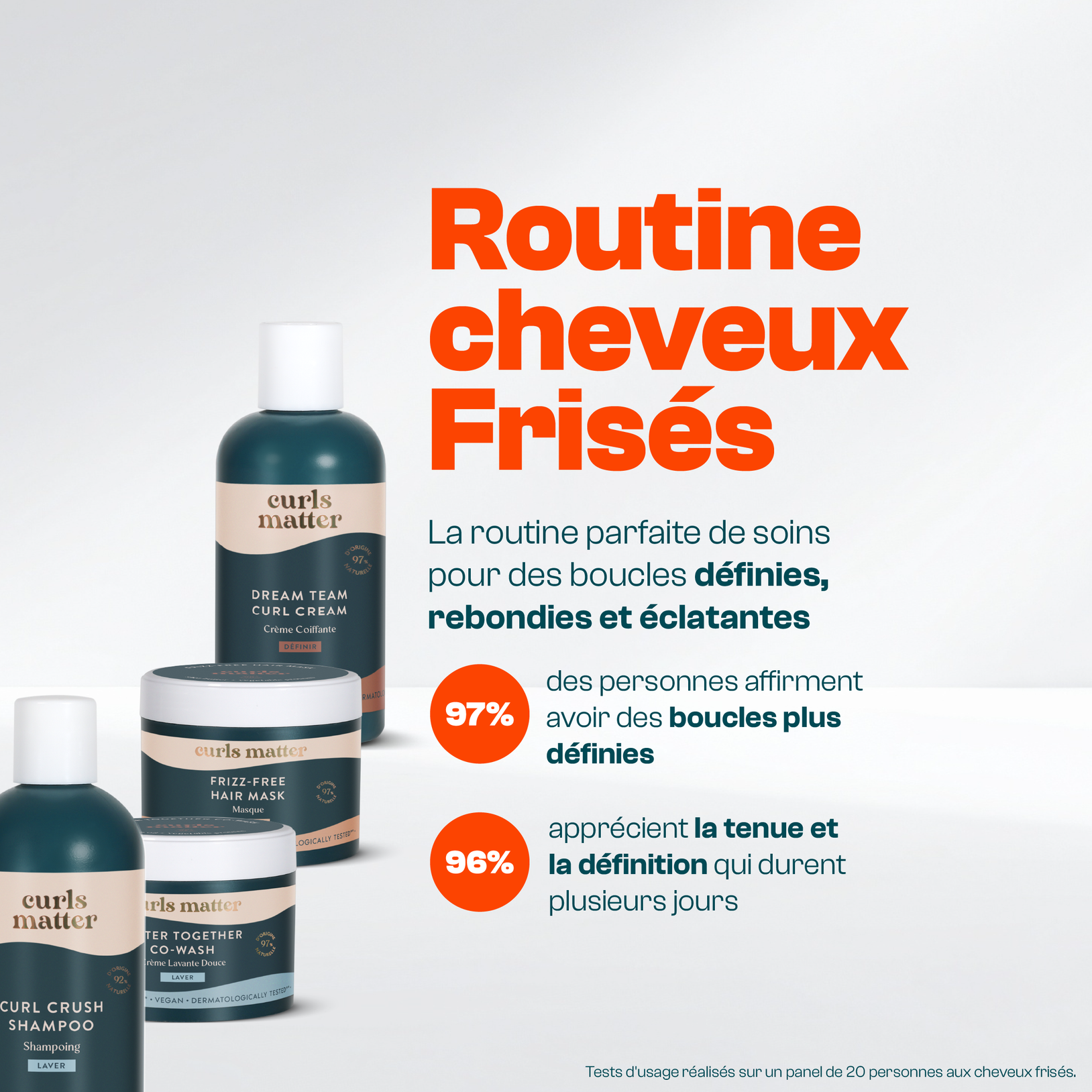 Routine Cheveux Frisés - Curls Matter