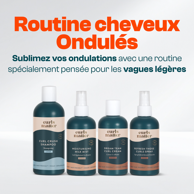Routine Cheveux Ondulés - Curls Matter
