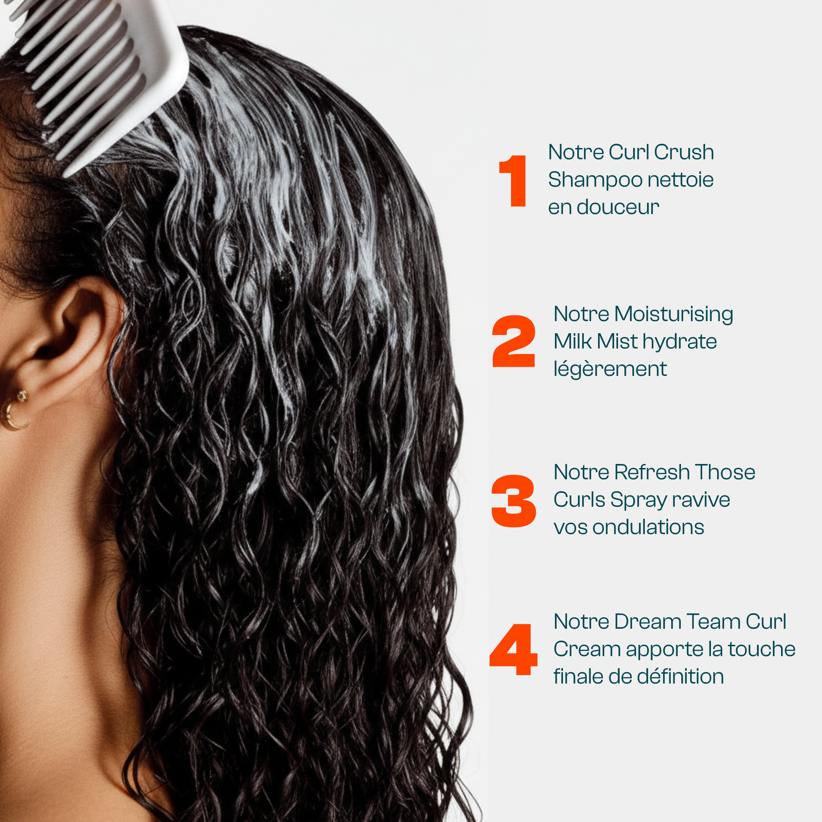 Routine Cheveux Ondulés - Curls Matter