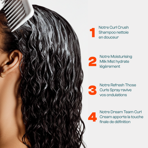 Routine Cheveux Ondulés - Curls Matter