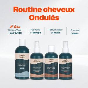 Routine Cheveux Ondulés - Curls Matter