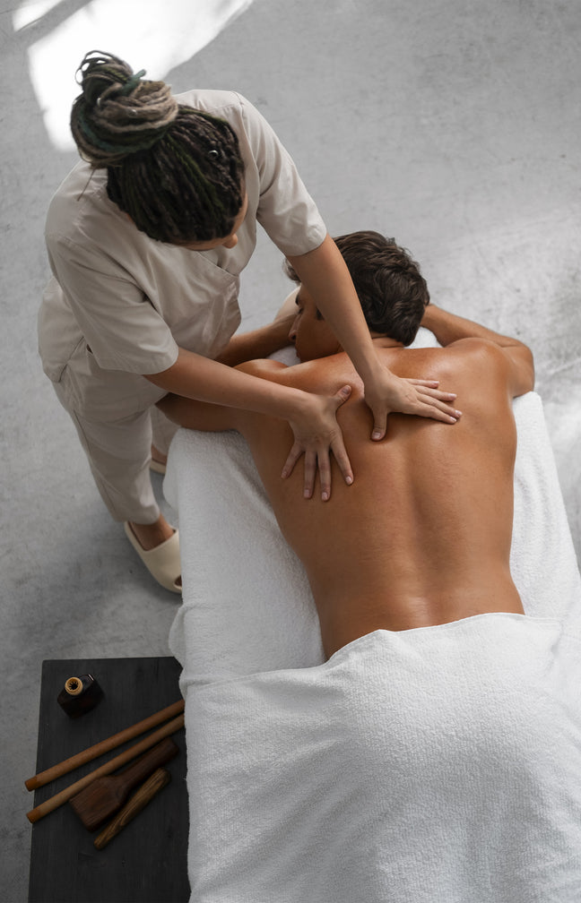 Rituel Bali en duo : massage et soin du dos