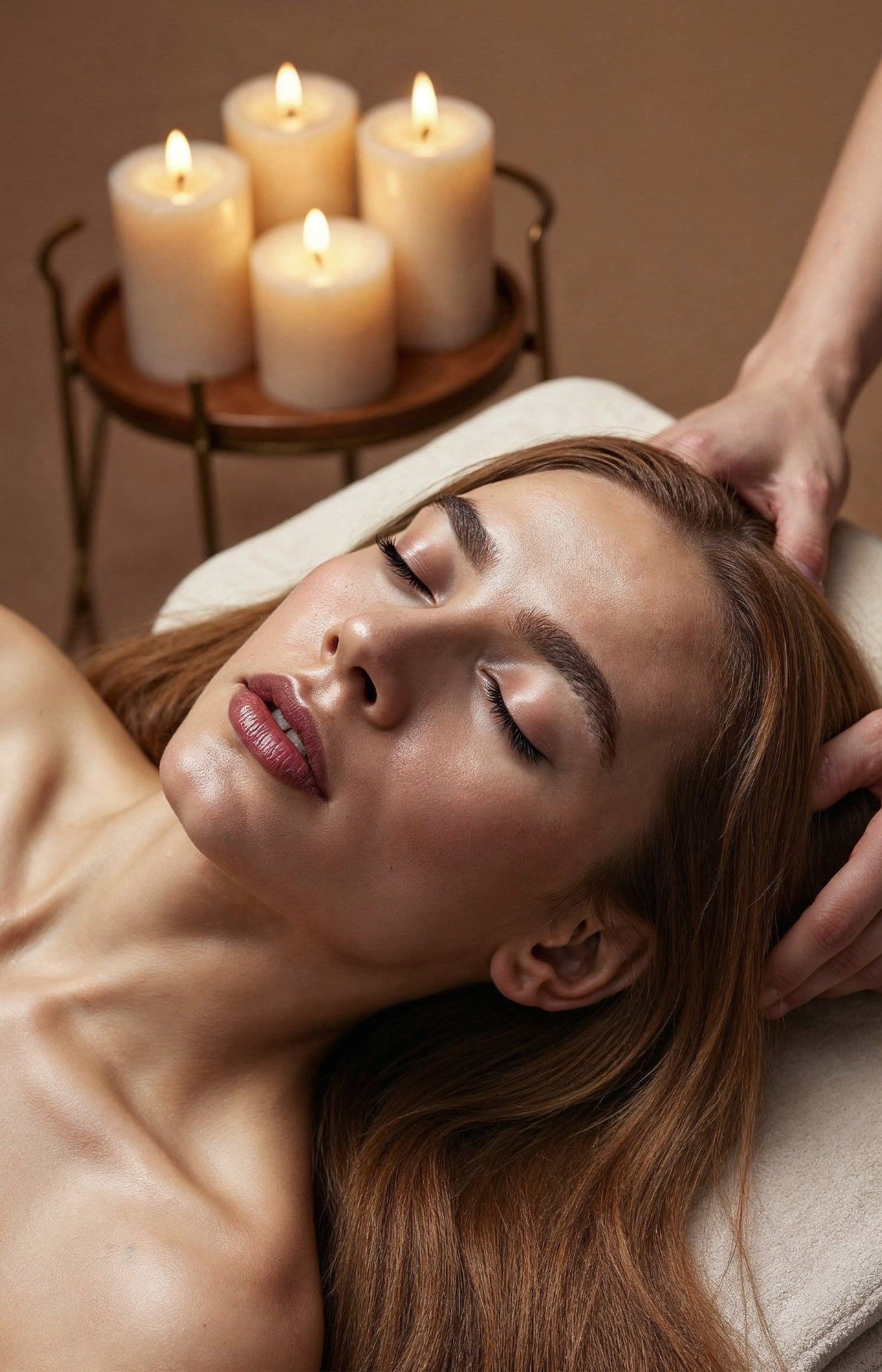 Rituel : massage relaxant et massage japonais du crane et du visage - 1h15