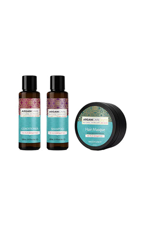 Routine format voyage - Nutrition intense - Argan - Cheveux - 3 produits