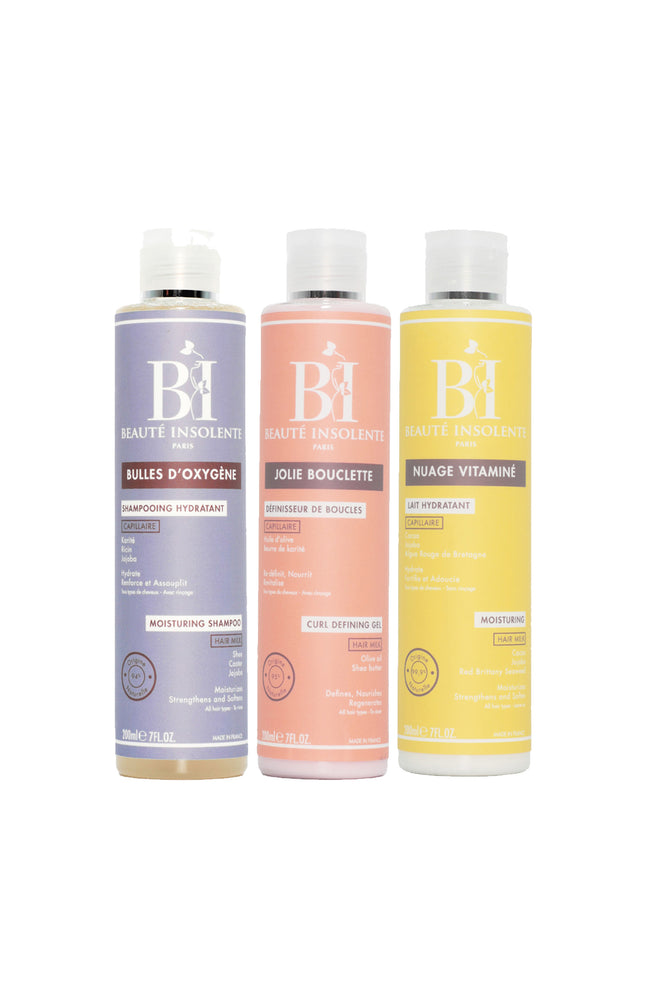 Routine boucles définies - Cheveux ondulés à crépus - 3 x 200 ml