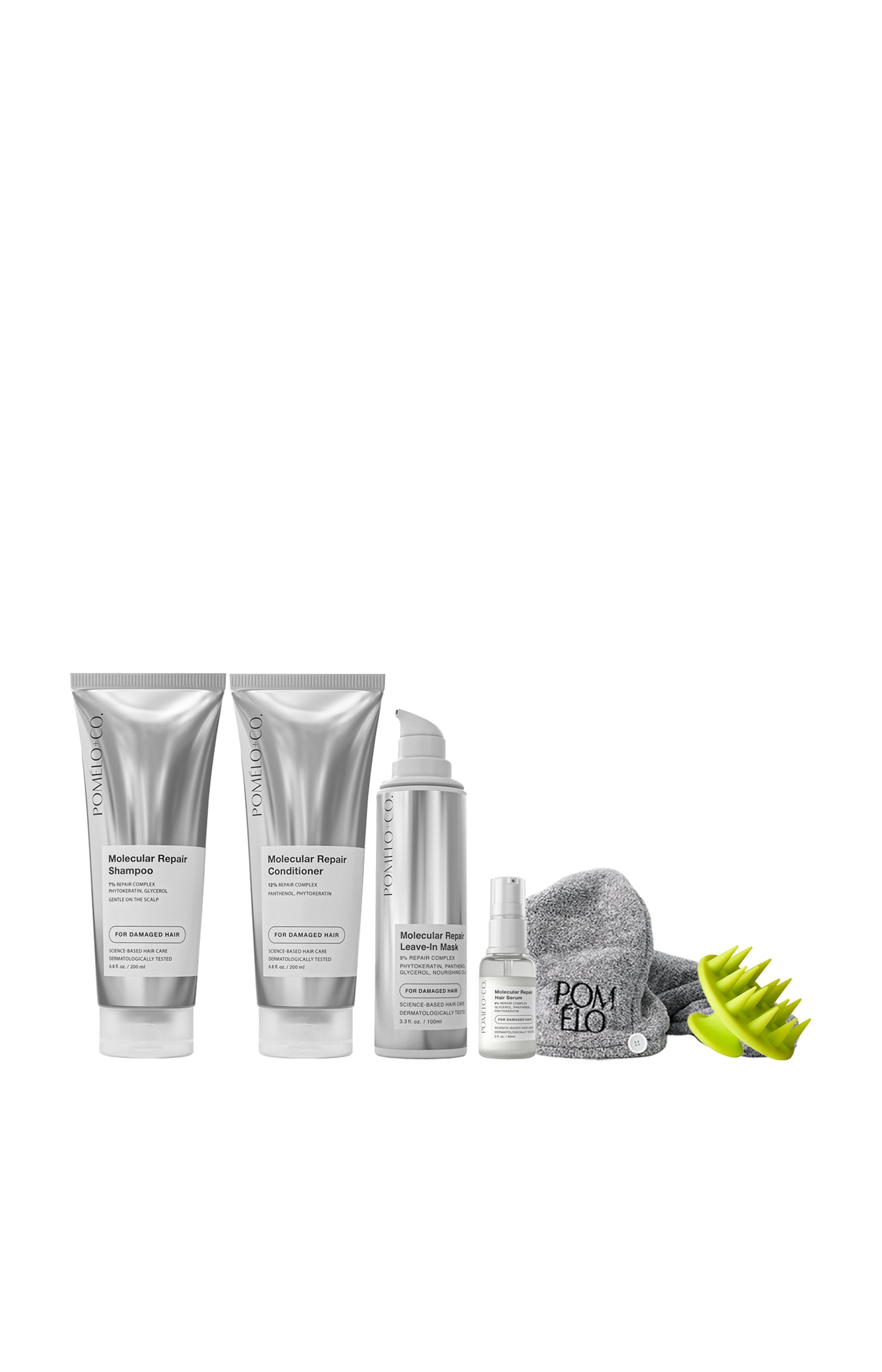 Routine réparatrice - Molecular Repair - Cheveux abimés - 5 produits + serviette offerte