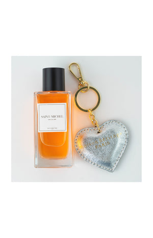 Coffret porte-clés argenté Saint Michel Eau de parfum - Aromatique boisé - Femme