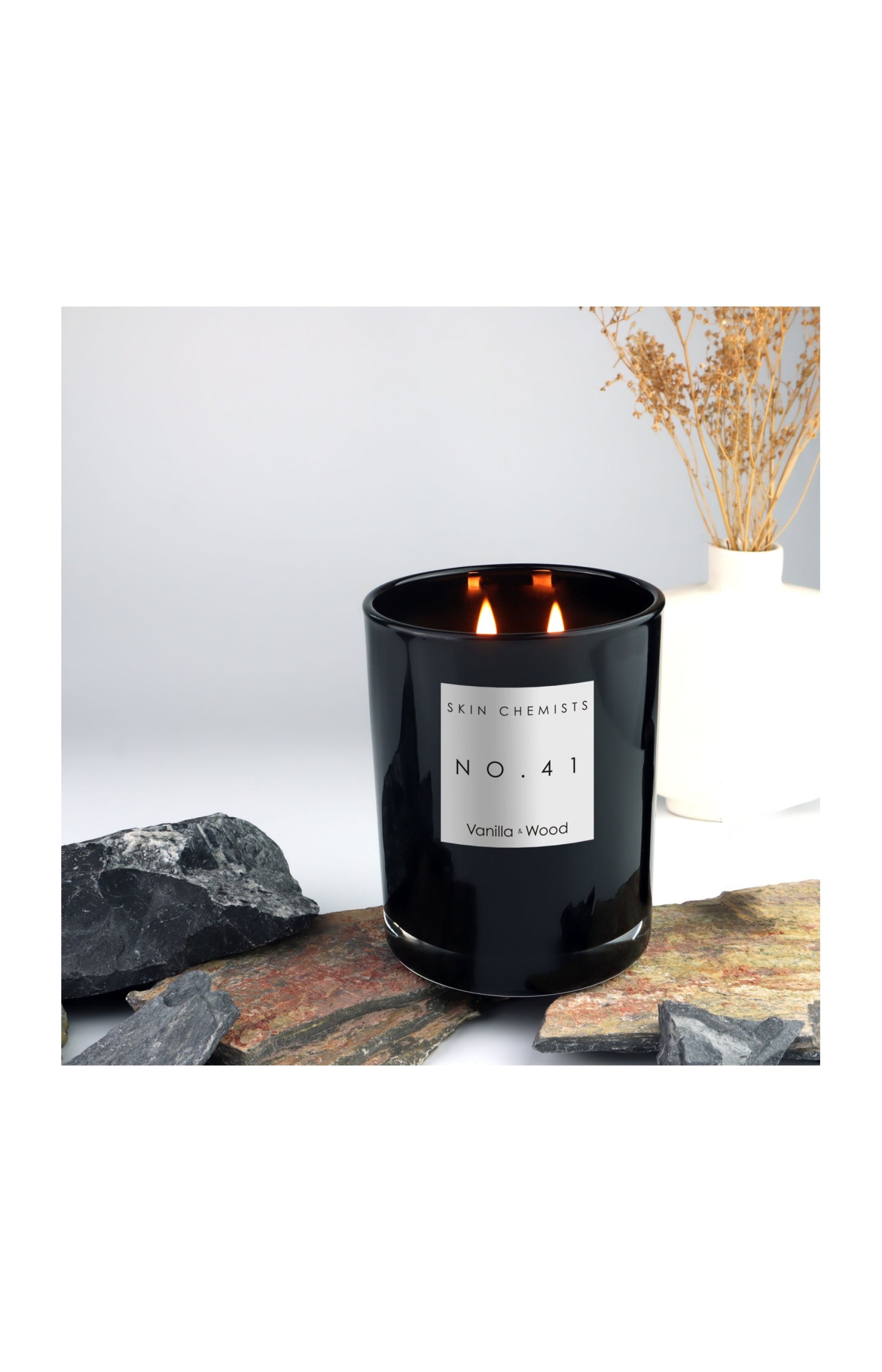 Bougie parfumée - Vanille & bois de cèdre - 200 g