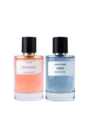 Coffret Grey & Trafalga Eaux de parfum - Floral boisé & fruité musqué - Femme - 2 x 100 ml