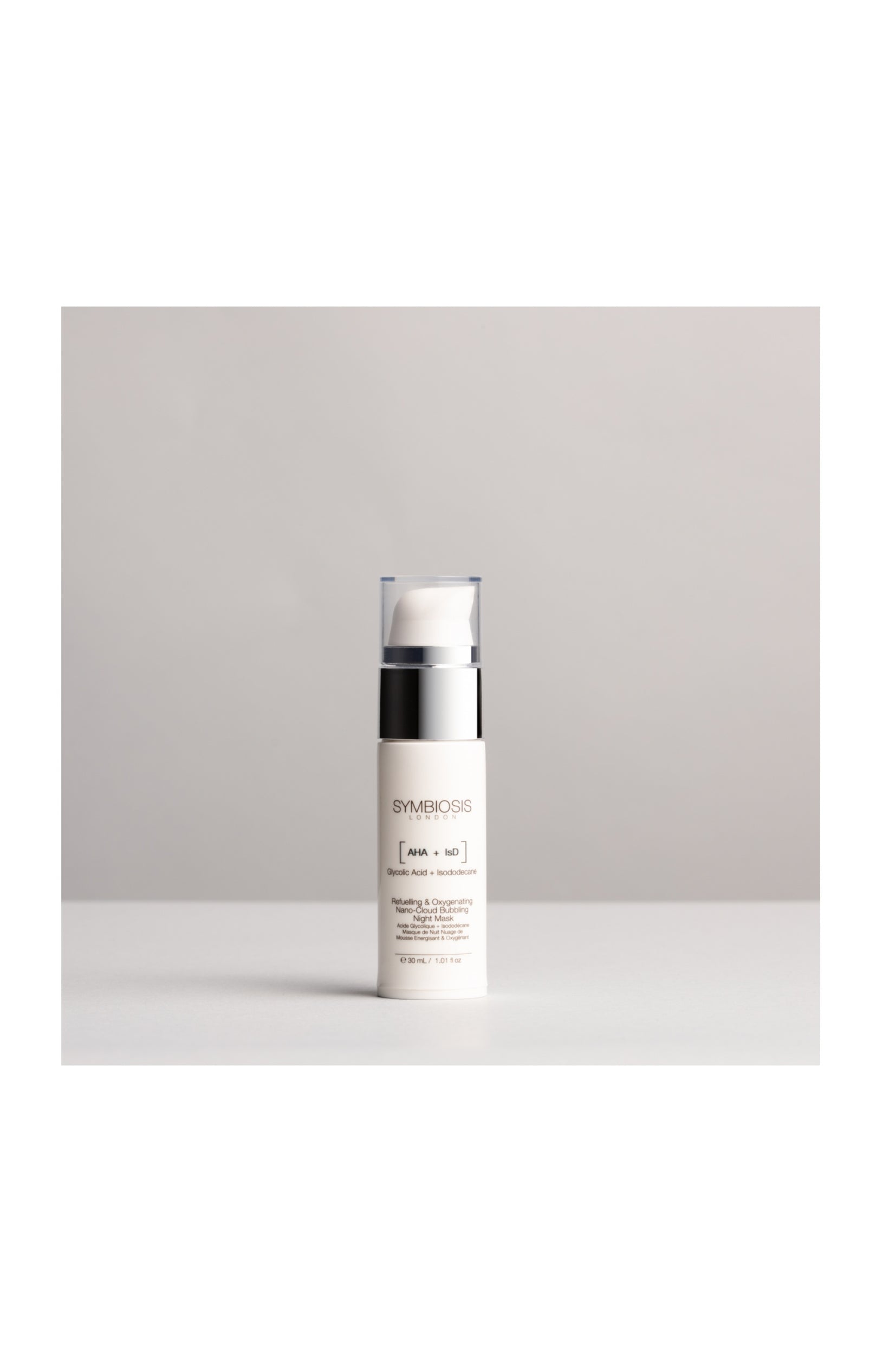 Masque de nuit énergisant - Acide glycolique - Visage - 30 ml