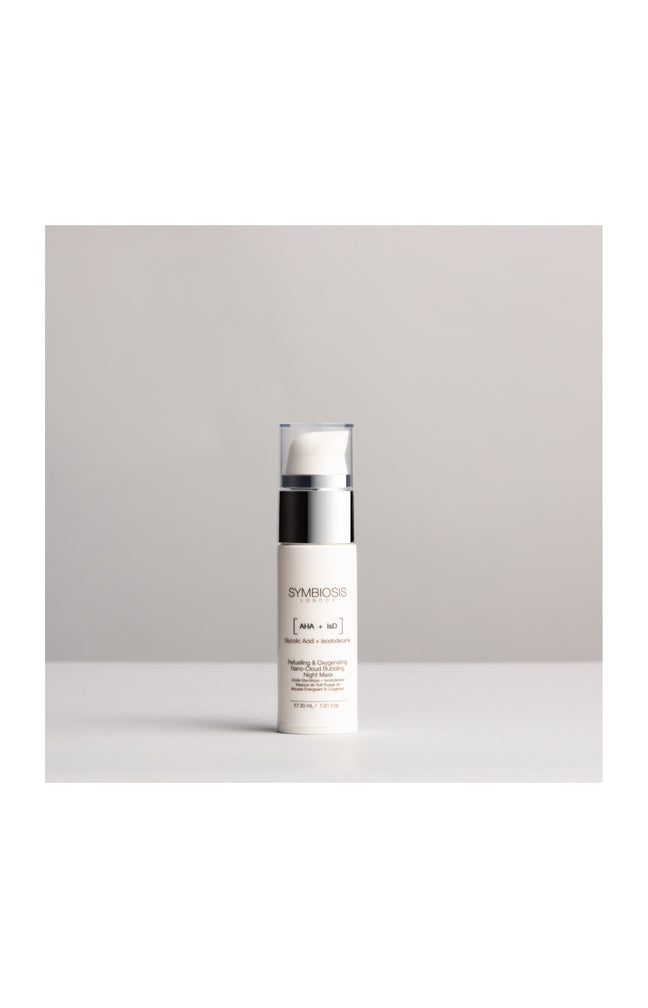 Masque de nuit énergisant - Acide glycolique - Visage - 30 ml