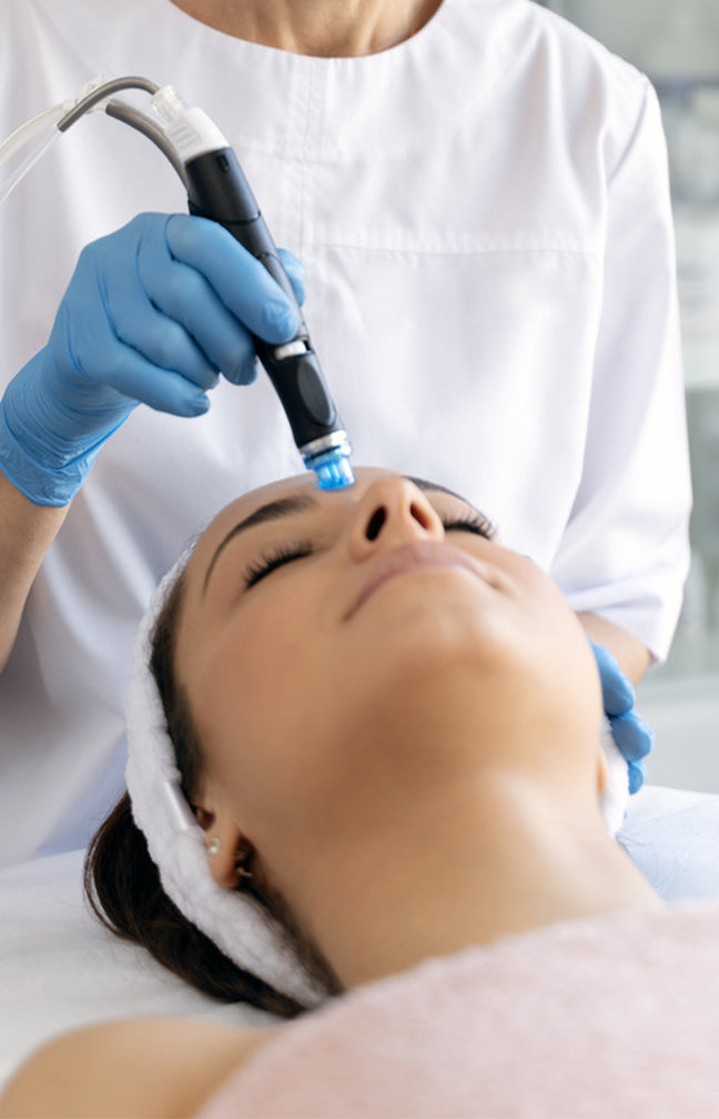 Soin visage Hydrafacial