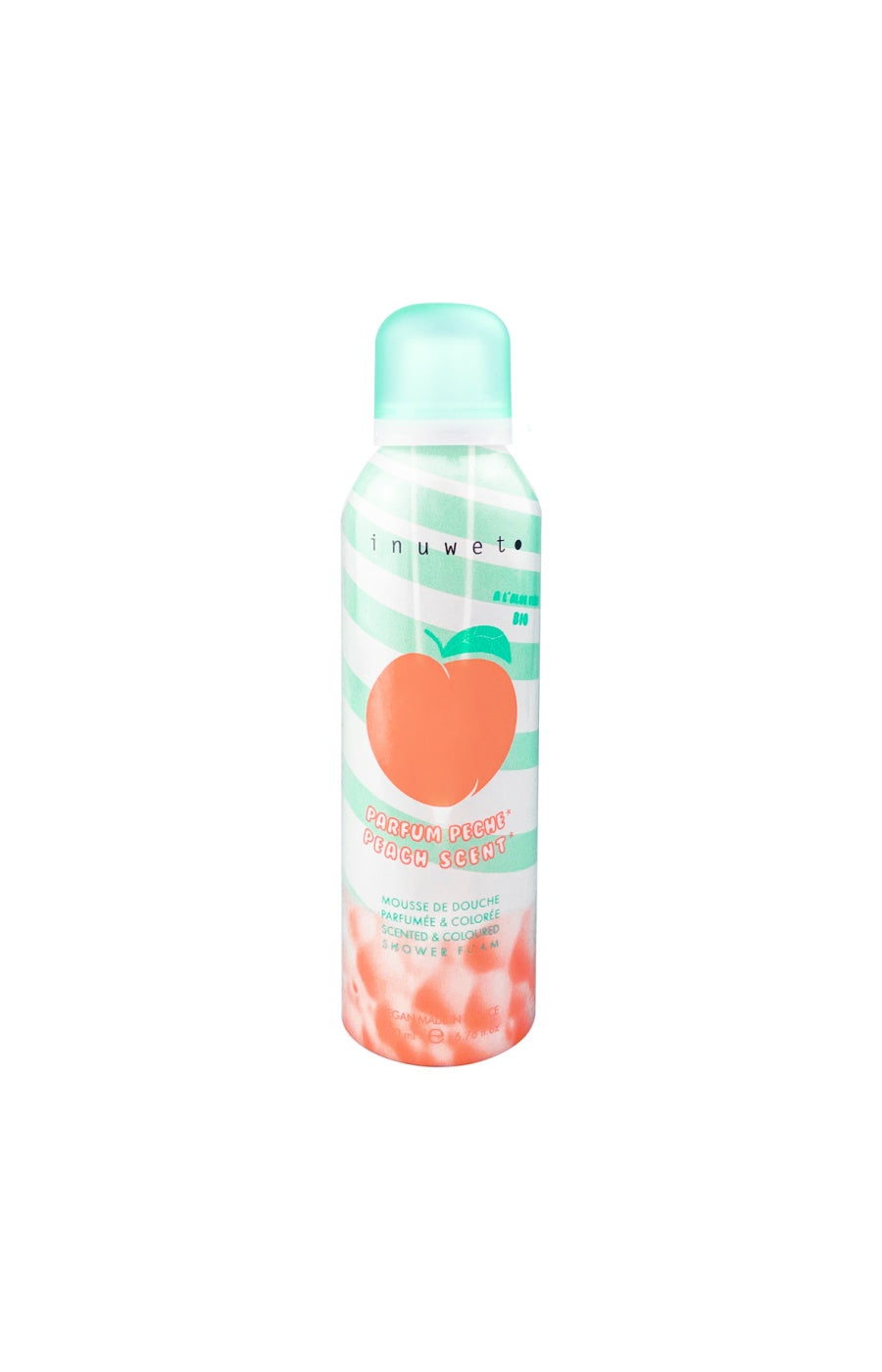 Mousse de douche parfumée - Pêche- 200 ml