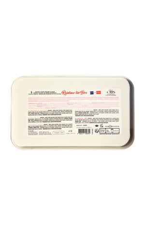 Coffret de baumes à lèvres - Boite métalique - 5 produits