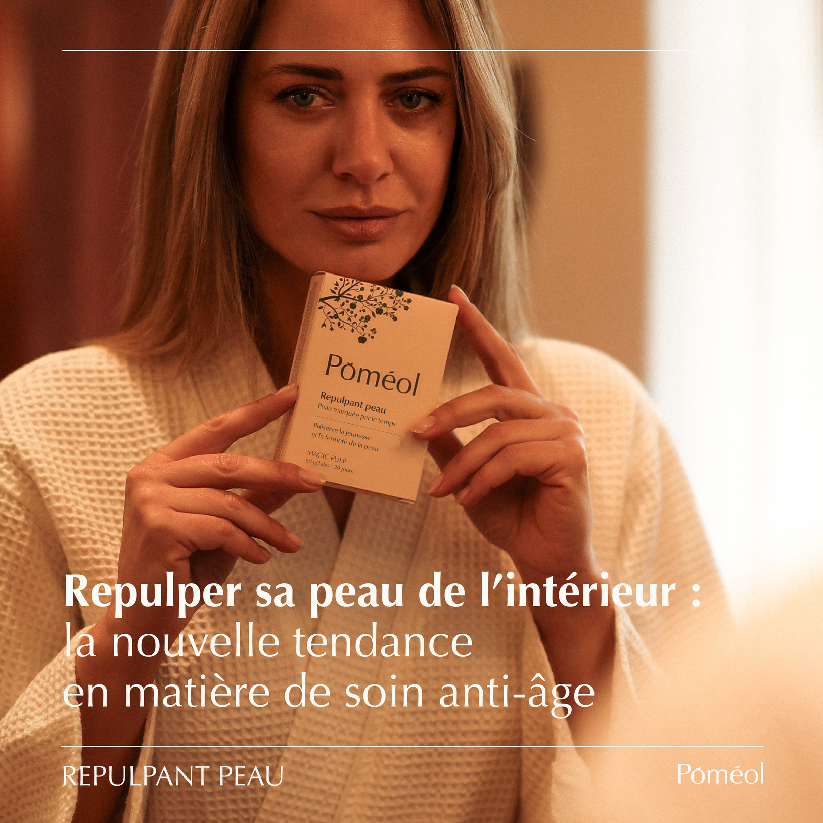 Complément alimentaire anti-rides