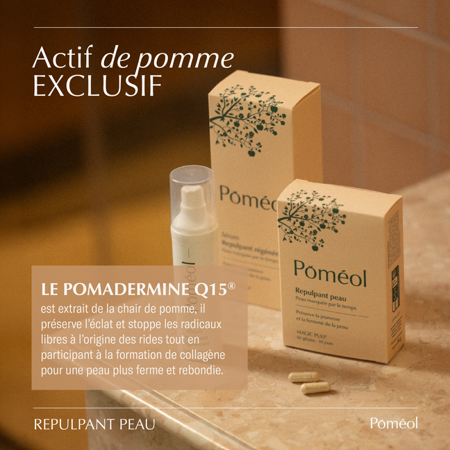 Complément alimentaire anti-rides